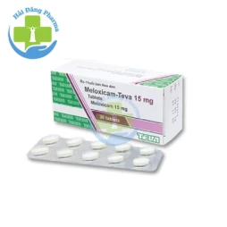 Meloxicam-teva 15mg - Hộp 3 vỉ x 10 viên